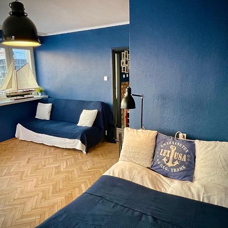 Super Apartament Blue Scisle Centrum Dwie Linie Metra Netflix Wifi 300 Mbs Panorama Miasta Varsovia Exterior foto