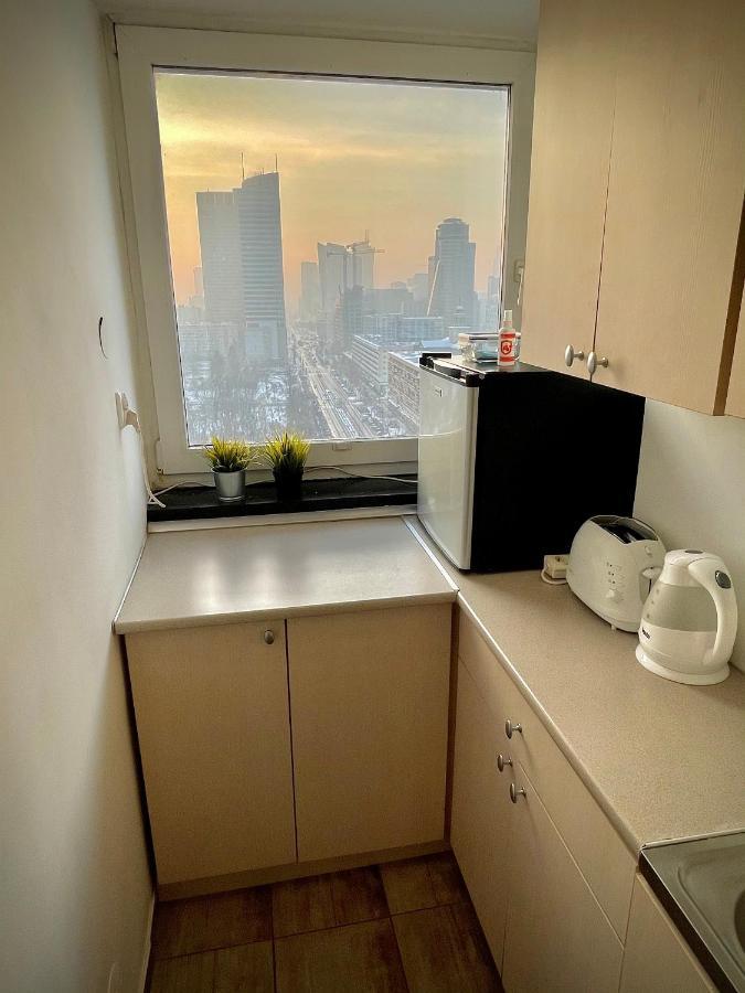Super Apartament Blue Scisle Centrum Dwie Linie Metra Netflix Wifi 300 Mbs Panorama Miasta Varsovia Exterior foto